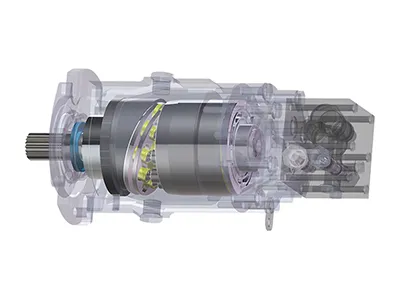 Motor de Pistones Axiales de Circuito Cerrado, Serie MF