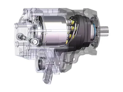 Motor de Pistones Axiales de Circuito Cerrado, Serie LMV