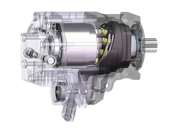 Motor de Pistones Axiales de Circuito Cerrado, Serie LMV