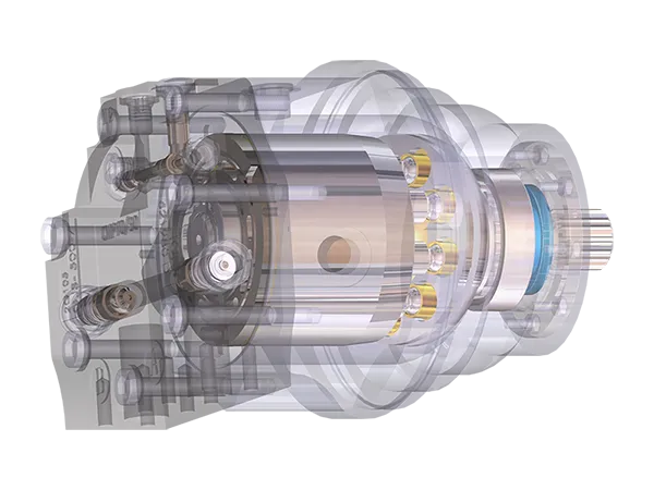 Motor de Pistones Axiales de Circuito Cerrado, Serie HMFC
